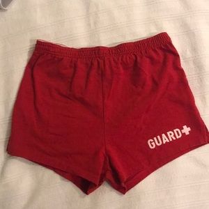 American Apparel lifeguard shorts